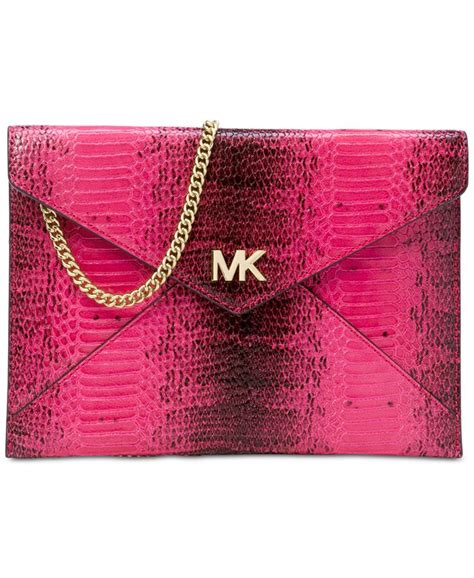 Michael Kors Barbara Medium Envelope Clutch 